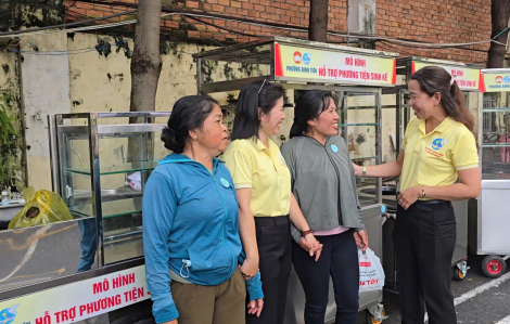 Hy vọng cuộc sống tốt hơn nhờ phương tiện sinh kế mới