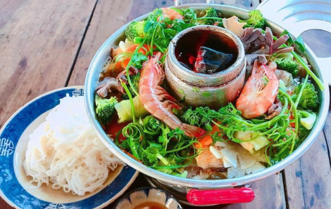 Lẩu cù lao ngày cũ