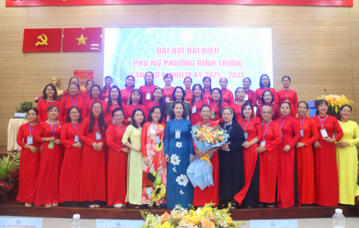 Phường đầu tiên của TPHCM tổ chức Đại hội đại biểu Phụ nữ nhiệm kỳ 2025 – 2030