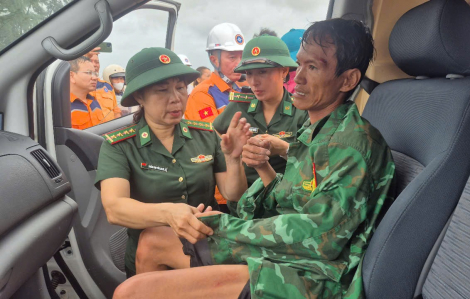 Đã tìm được 9 ngư dân trong vụ 2 tàu cá gặp nạn ở Quảng Trị