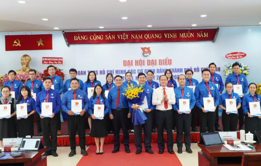 Đoàn TNCS Hồ Chí Minh các cơ quan Đảng thành phố "Tiên phong - Đoàn kết - Bản lĩnh - Đột phá - Phát triển"