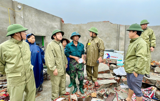 Thiệt hại đến 8g sáng nay do bão số 10 gây ra ở các tỉnh Bắc Trung Bộ