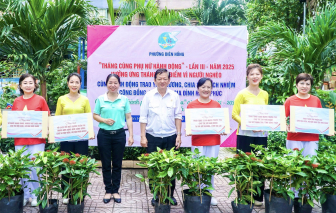 Hội LHPN phường Diên Hồng hành động vì phụ nữ và trẻ em yếu thế
