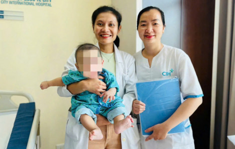 Chỉnh sửa dị tật hiếm gặp cho bé trai 6 tháng tuổi