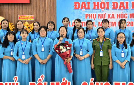 Phụ nữ xã Hóc Môn tập trung chuyển đổi số và "Đồng hành cùng phụ nữ yếu thế"