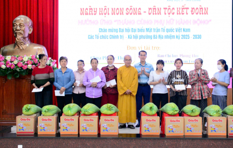 Phường Bà Rịa lan tỏa tinh thần sẻ chia Ngày hội Non sông - Dân tộc kết đoàn