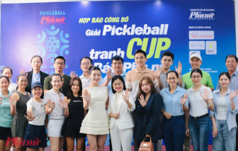 Báo Phụ Nữ tổ chức Giải Pickleball lần thứ 3: "Tăng yêu thương - Thêm vui khỏe”