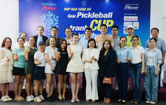 Báo Phụ Nữ tổ chức Giải Pickleball lần thứ 3: Lần đầu tiên giải đấu có nội dung 'Gia đình'