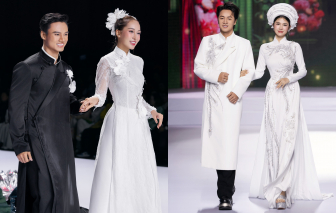 Hà Kiều Anh, Trương Ngọc Ánh, Lý Nhã Kỳ ''đọ'' sắc trên sàn catwalk