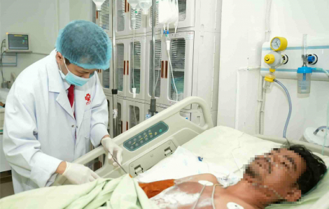 Cứu nạn nhân bỏng điện cao thế từ Campuchia