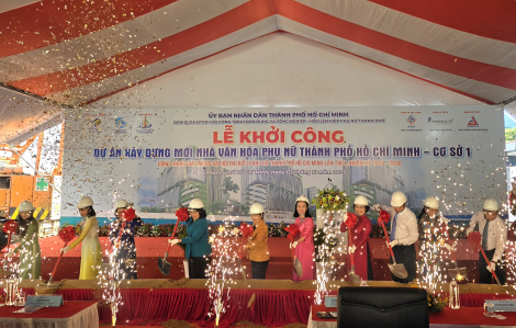 Khởi công xây dựng mới Nhà văn hóa Phụ nữ TPHCM