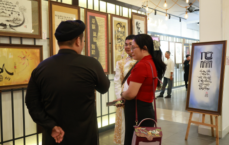 Triển lãm thư pháp “Tấm” - Khi nét bút kể chuyện phụ nữ Việt