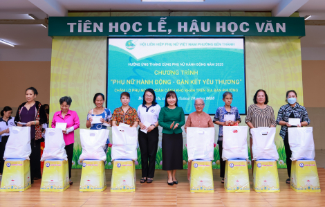 Phường Bến Thành chăm lo cho phụ nữ, trẻ em có hoàn cảnh khó khăn