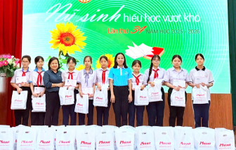 Học bổng “Nữ sinh hiếu học vượt khó” LẦN THỨ 34: Tiếp thêm niềm tin giúp các em chạm đến ước mơ