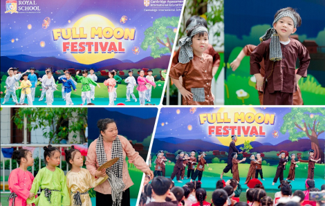 Trung thu ở Royal School: Nuôi dưỡng tình yêu với giá trị văn hóa truyền thống