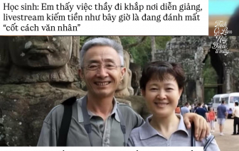 Giáo sư livestream bán hàng bị chỉ trích và câu chuyện cảm động phía sau