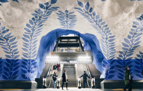 Những ga tàu điện ngầm đẹp nhất thế giới