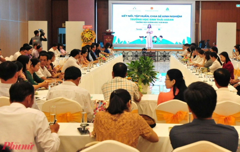 Nhân rộng mô hình “Trường học sinh thái ASEAN Việt Nam 2025 - Trường học không rác thải nhựa” ở miền Tây