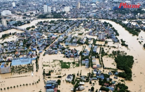 Nhói lòng trước những tiếng kêu cứu khi Thái Nguyên chìm trong nước lũ