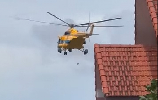 Bộ Quốc phòng điều trực thăng cứu hộ người dân vùng lũ Lạng Sơn