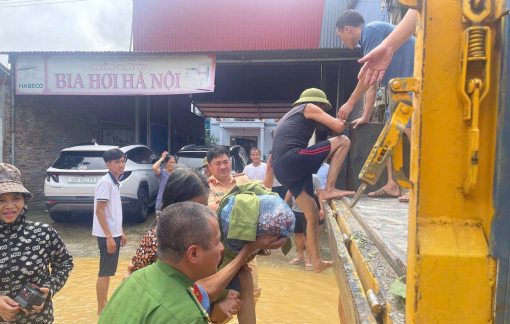 Hà Nội sơ tán dân vùng hạ lưu sông Cầu