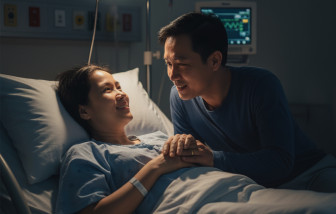 “Chỉ cần em khỏe mạnh… nhớ chưa?”