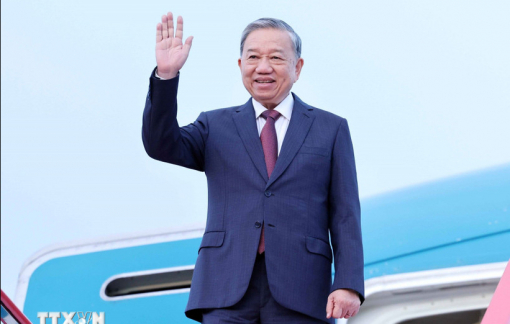 Tổng bí thư Tô Lâm đến Bình Nhưỡng, bắt đầu thăm cấp Nhà nước tới Triều Tiên