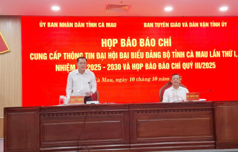 Có 88 đại biểu nữ trong tổng số 450 đại biểu tham dự Đại hội Đảng bộ tỉnh Cà Mau