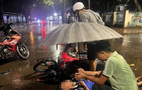 Truy tìm chiếc xe nghi gây tai nạn khiến một học sinh bị thương rồi bỏ trốn