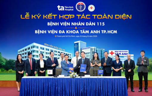 Bệnh viện Tâm Anh và Bệnh viện Nhân dân 115 tiên phong hợp tác y tế công - tư