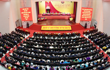 Toàn cảnh phiên trù bị Đại hội đại biểu Đảng bộ TPHCM, lần thứ nhất, nhiệm kỳ 2025 - 2030