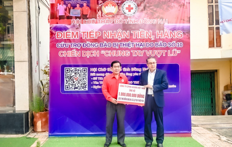 Vedan Việt Nam chung tay góp sức hỗ trợ người dân khắc phục hậu quả bão lũ