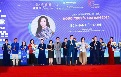 Nhiều doanh nhân tiêu biểu tại TPHCM được vinh danh