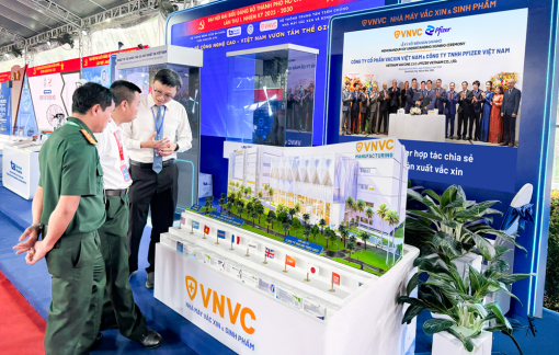 Công nghệ y tế Tâm Anh - VNVC nổi bật tại Triển lãm công nghệ quốc gia 2025
