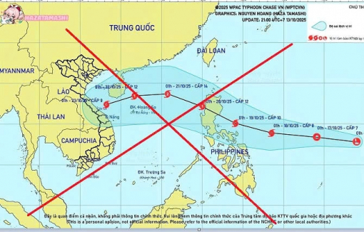 Huế: Các dự báo bão số 12 đổ bộ trực tiếp địa bàn Quảng Trị - Huế đều không chính thống