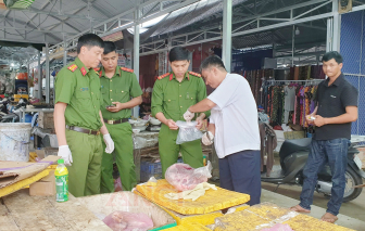 Cần Thơ: Phát hiện cơ sở giết mổ heo nhiễm dịch tả heo châu Phi có dấu kiểm dịch