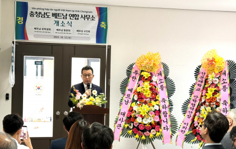 Khai trương Văn phòng Hợp tác Việt Nam tại tỉnh Chungnam, Hàn Quốc