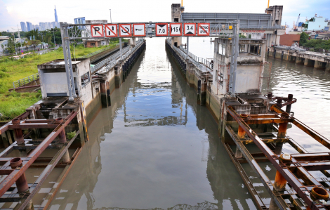 Cảnh tiêu điều tại siêu dự án chống ngập 10.000 tỷ đồng ở TPHCM