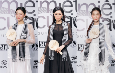 Dàn hoa hậu, nghệ sĩ 'đọ sắc' trong trang phục áo bà ba cách điệu