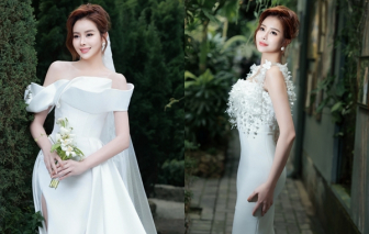 Hoa hậu Sella Trương khoe vẻ đẹp quyến rũ với váy cưới