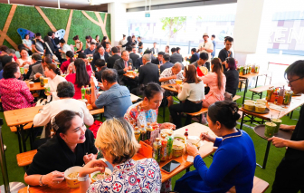 Lễ hội phở Việt Nam gây chú ý tại Singapore