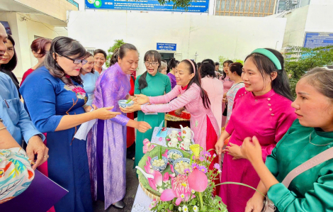 Phường Tân Sơn Hòa vui hội thi ẩm thực, tôn vinh nét đẹp phụ nữ dịp 20/10