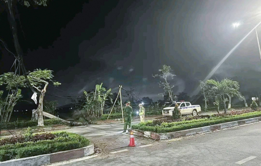 Vướng vào dây cáp thòng ngang đường, nguyên chủ tịch xã gặp nạn tử vong