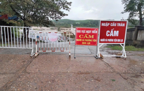 Quảng Ngãi lo lũ lên cao do ảnh hưởng bão số 12