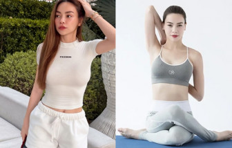 Sao Việt khoe đẹp: Hồ Ngọc Hà tập yoga hơn 15 năm để dáng đẹp, trẻ trung