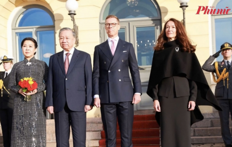 Lễ đón Tổng bí thư Tô Lâm và Phu nhân thăm chính thức Cộng hòa Phần Lan