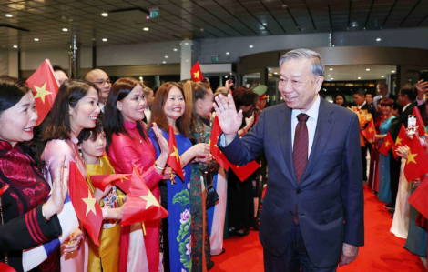 Tổng bí thư Tô Lâm bắt đầu thăm chính thức Cộng hòa Phần Lan