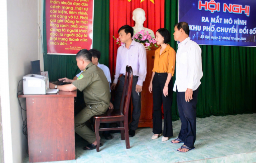 Phường Bà Rịa triển khai mô hình “Khu phố chuyển đổi số”