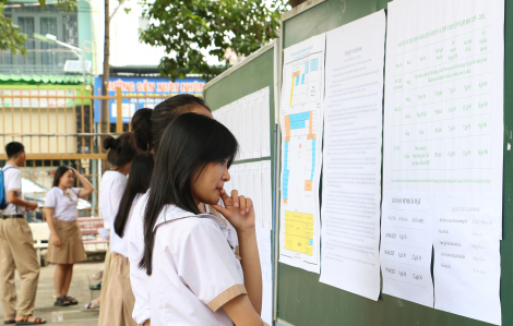 TPHCM công bố đề tham khảo kỳ thi lớp Mười năm 2026