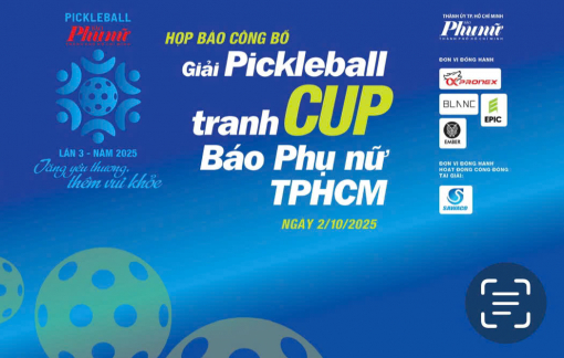 Báo Phụ Nữ tổ chức Bàn tròn "Đừng đổ lỗi cho pickleball!"